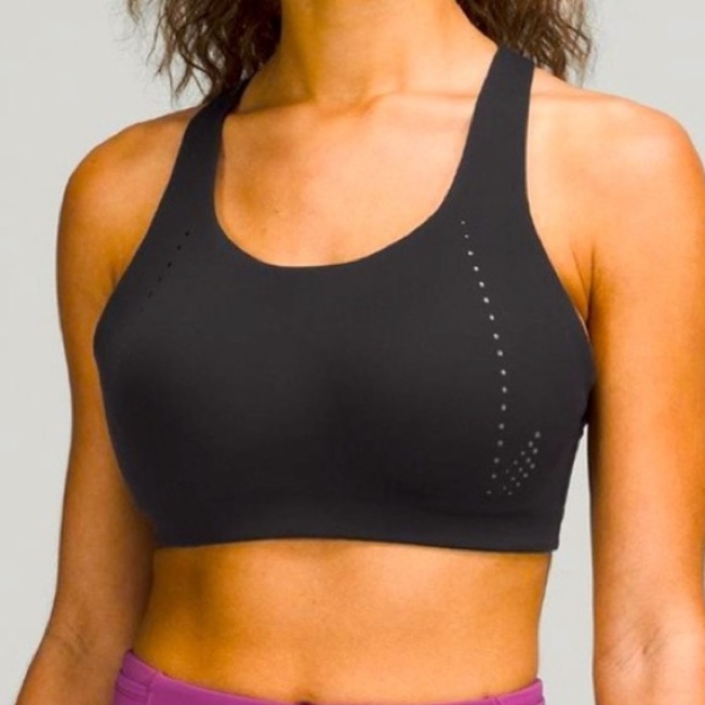 Lululemon Athletica Black Air Support Sports Bra